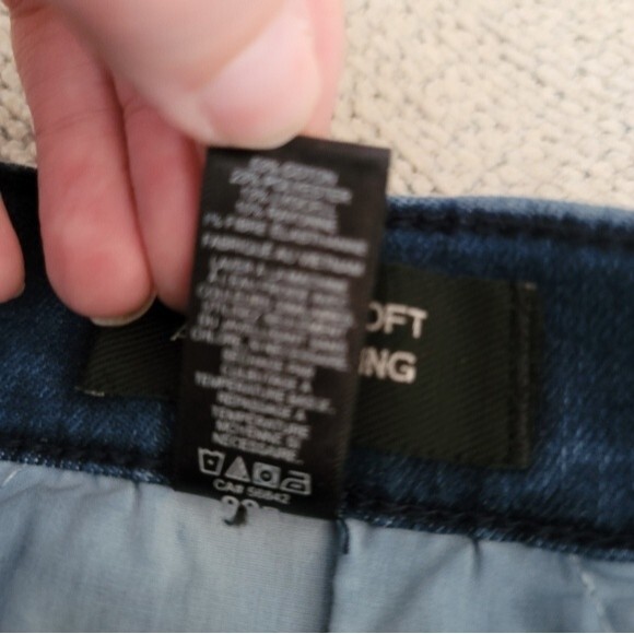 Express Express SuperSoft Ankle Legging Mid Rise Skinny Denim Stretch Jeans - Picture 10 of 10